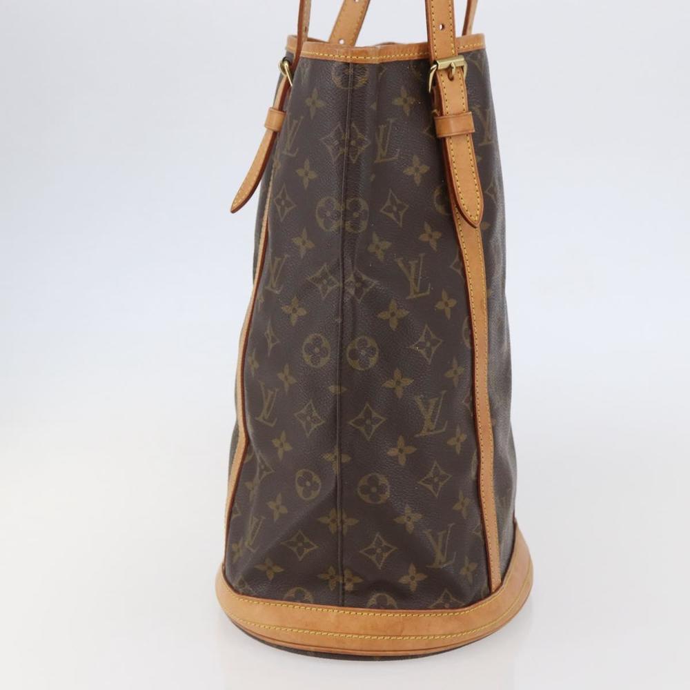 Louis Vuitton Monogram Canvas Brown & Tan Bucket Shoulder Bag - Picture 3 of 16